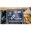 Image 1 : SOUTHWIRE BLACK PLASTIC / METAL  2 TIER 46"L X 26"W X 33 1/2"H INDUSTRIAL MOBILE PRODUCT / TOOL