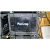 Image 2 : SOUTHWIRE BLACK PLASTIC / METAL  2 TIER 46"L X 26"W X 33 1/2"H INDUSTRIAL MOBILE PRODUCT / TOOL