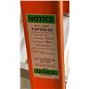 Image 2 : ALLRIGHT 2' ORANGE CARBON FIBER INDUSTRIAL PLATFORM LADDER