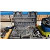 Image 4 : 2 ASSORTED INDUSTRIAL SOCKETS SETS & MASTERCRAFT SCROLL TOOL SET IN HARD TRANSPORT CASE *MISSING