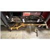 Image 1 : YELLOW DRUM DOLLY, PORTER CABLE FRAME SAW, CABLE PULLER & BOLT BUSTER HEAD INDUCTION TOOL *MAY BE