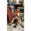 Image 1 : HEAVY DUTY ORANGE INDUSTRIAL MOBILE TRANSMISSION JACK