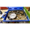 Image 2 : FUEL INJECTION PRESSURE TESTER IN HARD TRANSPORT CASE & BOX OF ASSORTED PRESSURE TESTER