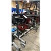Image 3 : BLACK METAL 60"L X 25"W X 44"H MOBILE INDUSTRIAL MULTI WIRE CART