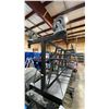 Image 3 : BLACK METAL 60"L X 25"W X 44"H MOBILE INDUSTRIAL MULTI WIRE CART
