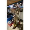 Image 1 : GREY MOBILE INDUSTRIAL TORCH CART, TORCH HEAD, 2 GAUGE SETS, HOSE, CONTENTS, & TOOL BOX OF ASSORTED