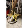 Image 2 : GREY MOBILE INDUSTRIAL TORCH CART, TORCH HEAD, 2 GAUGE SETS, HOSE, CONTENTS, & TOOL BOX OF ASSORTED