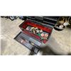 Image 5 : GREY MOBILE INDUSTRIAL TORCH CART, TORCH HEAD, 2 GAUGE SETS, HOSE, CONTENTS, & TOOL BOX OF ASSORTED