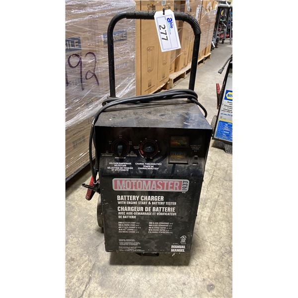 MOTOMASTER 1933 MOBILE ELECTRIC AUTOMOTIVE BATTERY CHARGER / STARTER