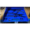 Image 3 : SQUARE HEAD STYLE STRUT SPRING COMPRESSOR, & 2 PCS SPRING PLIERS SET IN HARD TRANSPORT CASES