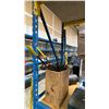 Image 3 : LARGE YELLOW INDUSTRIAL RUBBER MALLET & BOX OF ASSORTED BREAK-IN TOOLS