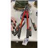 Image 1 : 2 CURRENT TOOLS HAND OPERATED INDUSTRIAL PIPE CRIMPING PUNCH TOOL & RED BEN-MORE SWAGGER SLEEVES
