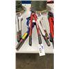 Image 1 : 2 CURRENT TOOLS HAND OPERATED INDUSTRIAL PIPE CRIMPING PUNCH TOOL & RED BEN-MORE SWAGGER SLEEVES