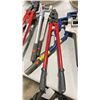 Image 3 : 2 CURRENT TOOLS HAND OPERATED INDUSTRIAL PIPE CRIMPING PUNCH TOOL & RED BEN-MORE SWAGGER SLEEVES