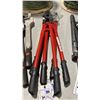 Image 1 : 3 RED BEN-MORE INDUSTRIAL HAND OPERATED SWAGGER SLEEVES CRIMPING TOOLS