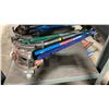 Image 2 : 5 ASSORTED SIZE HAND OPERATED INDUSTRIAL PIPE BENDERS