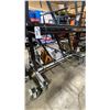 Image 2 : BLACK METAL 60"L X 25"W X 44"H MOBILE INDUSTRIAL MULTI WIRE CART