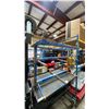 Image 2 : ORANGE METAL 48"L X 30 1/2"W X 41"H MOBILE INDUSTRIAL MULTI WIRE CART
