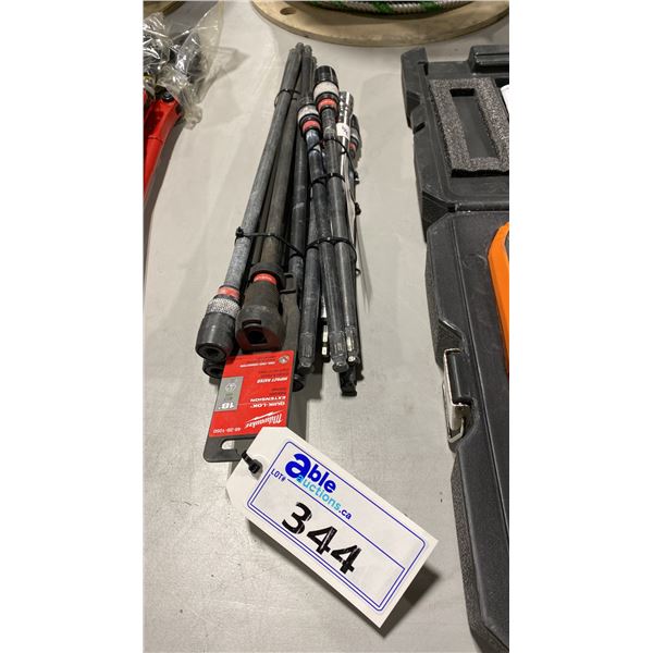 9 INDUSTRIAL QUICK-LOCK COMMERCIAL EXTENSION BITS *MUST TAKE ALL*