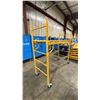 Image 2 : METALTECH YELLOW 6' MOBILE ADJUSTABLE HEIGHT DRYWALLER'S SCAFFOLDING WITH 1,000 LB LOAD CAPACITY