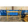 Image 1 : METALTECH YELLOW 6' MOBILE ADJUSTABLE HEIGHT DRYWALLER'S SCAFFOLDING WITH 1,000 LB LOAD CAPACITY