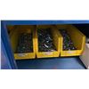 Image 5 : BLUE METAL MOBILE 2 DOOR JOB BOX STORAGE CABINET APPROX 60"W X 24"D X 69"H