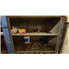 Image 6 : BLUE METAL MOBILE 2 DOOR JOB BOX STORAGE CABINET APPROX 60"W X 24"D X 69"H