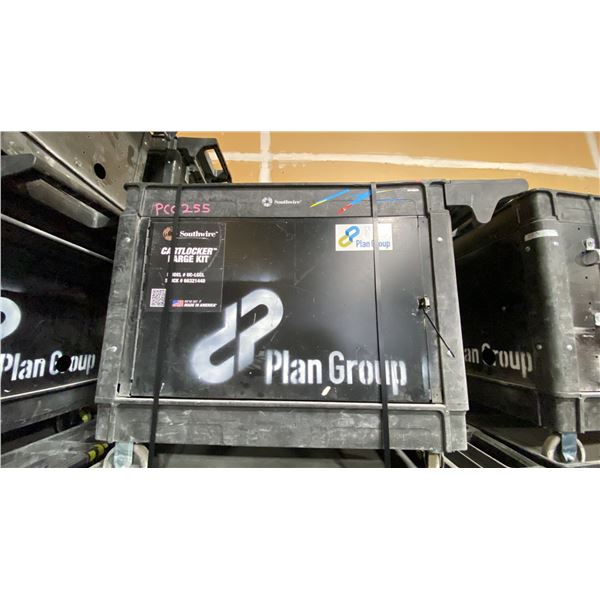 SOUTHWIRE BLACK PLASTIC / METAL  2 TIER 46 L X 26 W X 33 1/2 H INDUSTRIAL MOBILE PRODUCT / TOOL
