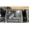 Image 1 : SOUTHWIRE BLACK PLASTIC / METAL  2 TIER 46"L X 26"W X 33 1/2"H INDUSTRIAL MOBILE PRODUCT / TOOL