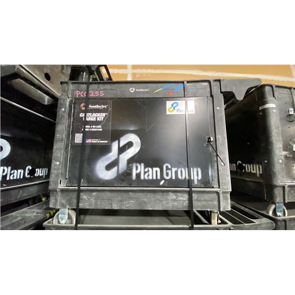 SOUTHWIRE BLACK PLASTIC / METAL  2 TIER 46 L X 26 W X 33 1/2 H INDUSTRIAL MOBILE PRODUCT / TOOL