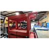 Image 2 : RED PLASTIC 2 TIER 45"L X 25"W X 33"H INDUSTRIAL MOBILE PRODUCT CART