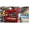 Image 2 : RED PLASTIC 2 TIER 45"L X 25"W X 33"H INDUSTRIAL MOBILE PRODUCT CART