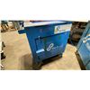 Image 1 : BLUE METAL SINGLE DOOR SINGLE DRAWER HEAVY DUTY MOBILE TOOL STORAGE CHEST