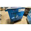 Image 3 : BLUE METAL SINGLE DOOR SINGLE DRAWER HEAVY DUTY MOBILE TOOL STORAGE CHEST