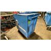 Image 2 : BLUE METAL SINGLE DOOR SINGLE DRAWER HEAVY DUTY MOBILE TOOL STORAGE CHEST