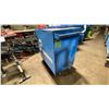 Image 2 : BLUE METAL SINGLE DOOR SINGLE DRAWER HEAVY DUTY MOBILE TOOL STORAGE CHEST