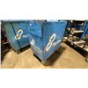 Image 3 : BLUE METAL SINGLE DOOR SINGLE DRAWER HEAVY DUTY MOBILE TOOL STORAGE CHEST