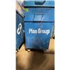 Image 3 : BLUE METAL SINGLE DOOR SINGLE DRAWER HEAVY DUTY MOBILE TOOL STORAGE CHEST