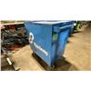 Image 2 : BLUE METAL SINGLE DOOR SINGLE DRAWER HEAVY DUTY MOBILE TOOL STORAGE CHEST