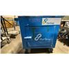 Image 3 : BLUE METAL SINGLE DOOR SINGLE DRAWER HEAVY DUTY MOBILE TOOL STORAGE CHEST