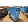 Image 2 : BLUE METAL SINGLE DOOR SINGLE DRAWER HEAVY DUTY MOBILE TOOL STORAGE CHEST