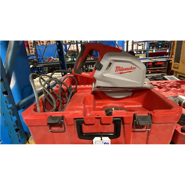 MILWAUKEE 6370-21 8" METAL CUTTING SAW IN HARD TRANSPORT CASE
