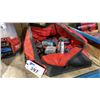 Image 1 : MILWAUKEE ZIP UP TOOL BAG WITH 8 BATTERIES