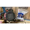 Image 5 : DEWALT ELECTRIC DRILL, RED SMALL HEATER, MILWAUKEE HAMMERVAC DUST EXTRACTOR REPLACEMENT NOZZLES,