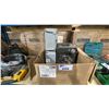 Image 1 : 2 GREY PLASTIC JUNCTION BOXES, VORNADO ELECTRIC SPACE HEATER & COVER PLATES
