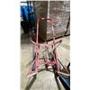Image 2 : RED HEAVY DUTY 4 WHEEL INDUSTRIAL DRUM DOLLY