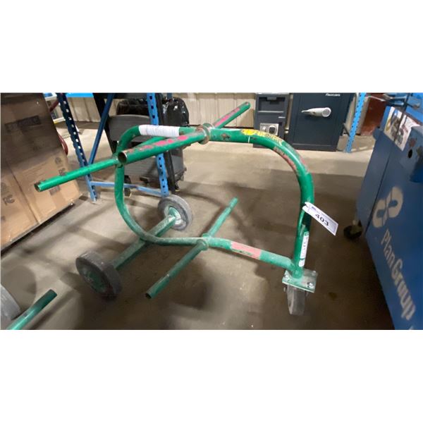 GREENLEE 909 INDUSTRIAL MOBILE WIRE CADDY