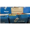 Image 1 : BLUE METAL MOBILE JOB BOX APPROX 49"L X 27"D X 34"H  *CONTENTS NOT INCLUDED*