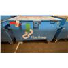 Image 1 : BLUE METAL MOBILE JOB BOX APPROX 46.5"L X 27"D X 34"H