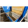 Image 3 : BLUE METAL MOBILE JOB BOX APPROX 46.5"L X 27"D X 34"H